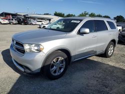 Dodge salvage cars for sale: 2012 Dodge Durango Crew