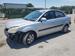 KIA salvage cars for sale: 2008 KIA Rio Base