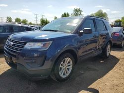 Ford Explorer salvage cars for sale: 2017 Ford Explorer