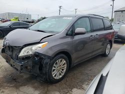 Toyota Sienna xle salvage cars for sale: 2012 Toyota Sienna XLE