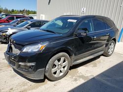 Chevrolet salvage cars for sale: 2017 Chevrolet Traverse LT