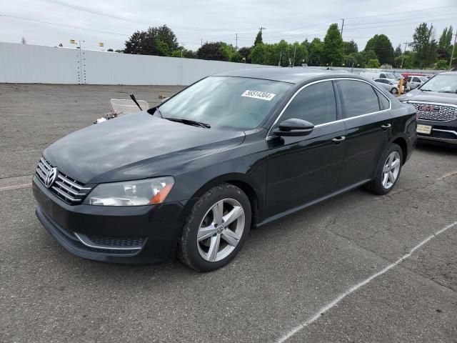 2012 Volkswagen Passat SE