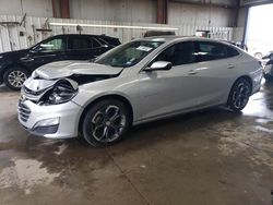 Chevrolet salvage cars for sale: 2022 Chevrolet Malibu LT