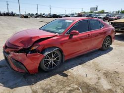 Toyota salvage cars for sale: 2021 Toyota Camry SE