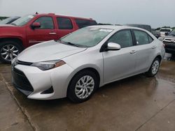 Toyota salvage cars for sale: 2018 Toyota Corolla L