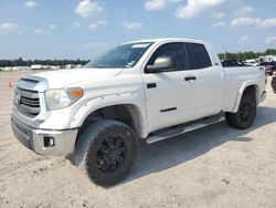 Toyota Tundra Double cab sr/sr5 salvage cars for sale: 2014 Toyota Tundra Double Cab SR/SR5