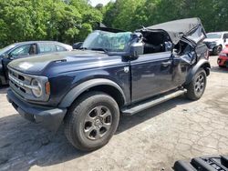 Ford Bronco Base Vehiculos salvage en venta: 2021 Ford Bronco Base