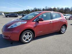 Salvage cars for sale from Copart Brookhaven, NY: 2012 Nissan Leaf SV