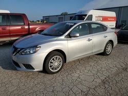 Nissan salvage cars for sale: 2017 Nissan Sentra S