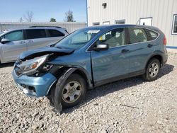 Salvage cars for sale from Copart Appleton, WI: 2015 Honda CR-V LX