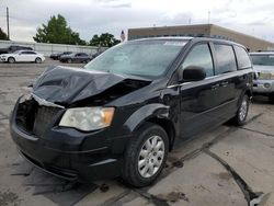 Salvage cars for sale from Copart Littleton, CO: 2009 Chrysler Town & Country LX