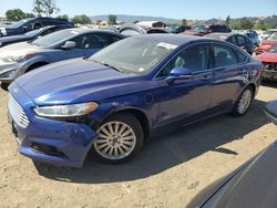 Salvage cars for sale from Copart San Martin, CA: 2013 Ford Fusion Titanium Phev