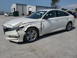 Salvage cars for sale from Copart Tulsa, OK: 2018 Honda Accord LX