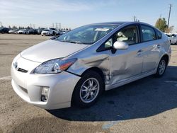 Salvage cars for sale from Copart Rancho Cucamonga, CA: 2010 Toyota Prius