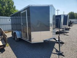Quality Trailer salvage cars for sale: 2024 Quality ITY Cargo 7X14 Enclosed Cargo Trailer