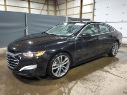 Chevrolet salvage cars for sale: 2021 Chevrolet Malibu LT