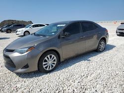 2018 Toyota Corolla L en venta en Temple, TX