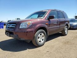 Honda salvage cars for sale: 2008 Honda Pilot VP