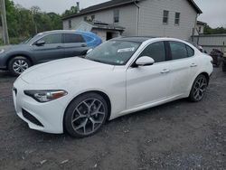 Salvage cars for sale from Copart York Haven, PA: 2019 Alfa Romeo Giulia
