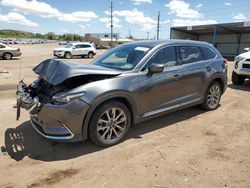 Salvage cars for sale from Copart Colorado Springs, CO: 2017 Mazda CX-9 Signature