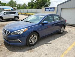 Salvage cars for sale from Copart Wichita, KS: 2015 Hyundai Sonata SE