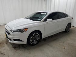 Salvage cars for sale from Copart Shreveport, LA: 2018 Ford Fusion SE