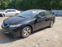 Honda salvage cars for sale: 2013 Honda Civic LX