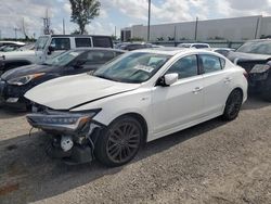 Acura salvage cars for sale: 2021 Acura ILX Premium A-Spec