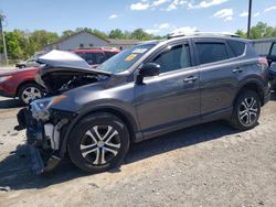 Toyota salvage cars for sale: 2017 Toyota Rav4 LE