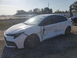 2020 Toyota Corolla SE en venta en Riverview, FL