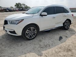 Salvage cars for sale from Copart Haslet, TX: 2018 Acura MDX Advance