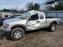 Salvage cars for sale from Copart Lyman, ME: 2004 Toyota Tacoma Xtracab