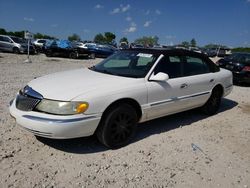 Lincoln Continental salvage cars for sale: 2002 Lincoln Continental