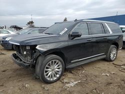 2021 Cadillac Escalade ESV Premium Luxury en venta en Woodhaven, MI