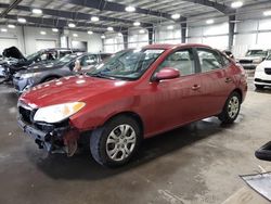 Hyundai salvage cars for sale: 2010 Hyundai Elantra Blue