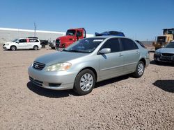 Toyota Corolla ce salvage cars for sale: 2003 Toyota Corolla CE