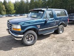 Ford salvage cars for sale: 1994 Ford Bronco U100