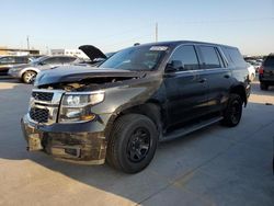 Chevrolet salvage cars for sale: 2018 Chevrolet Tahoe Police
