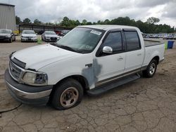 Ford salvage cars for sale: 2002 Ford F150 Supercrew