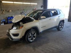 Jeep salvage cars for sale: 2018 Jeep Compass Limited