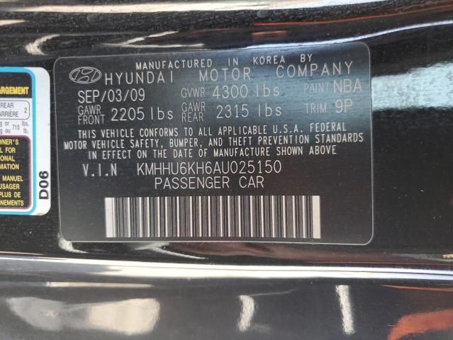 2010 Hyundai Genesis Coupe 3.8L