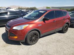Salvage cars for sale from Copart Las Vegas, NV: 2016 Ford Escape S