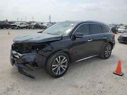 Acura salvage cars for sale: 2019 Acura MDX Advance