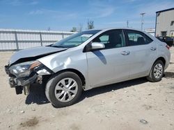 Toyota Vehiculos salvage en venta: 2014 Toyota Corolla L