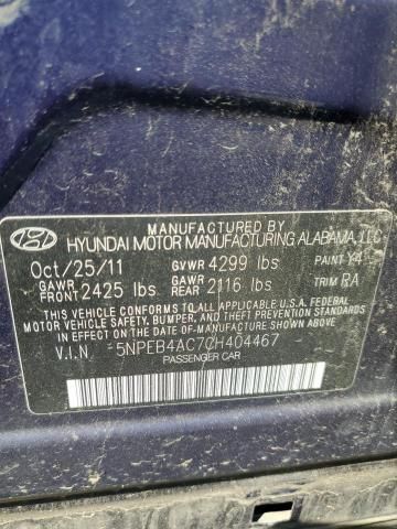 2012 Hyundai Sonata GLS