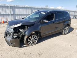 Ford Escape salvage cars for sale: 2017 Ford Escape Titanium