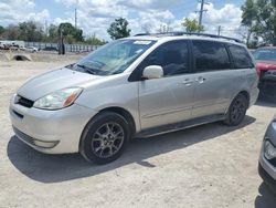 2004 Toyota Sienna XLE en venta en Riverview, FL