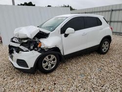 Chevrolet Trax ls salvage cars for sale: 2018 Chevrolet Trax LS