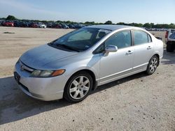 Salvage cars for sale from Copart San Antonio, TX: 2008 Honda Civic LX