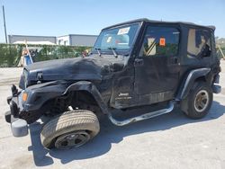 Salvage cars for sale from Copart Orlando, FL: 2003 Jeep Wrangler Commando